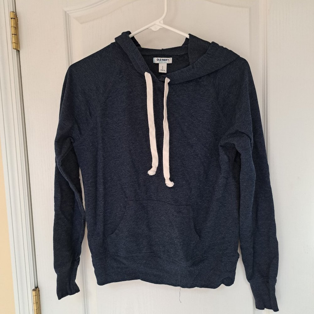 Old Navy Small Blue heathered hoodie Small